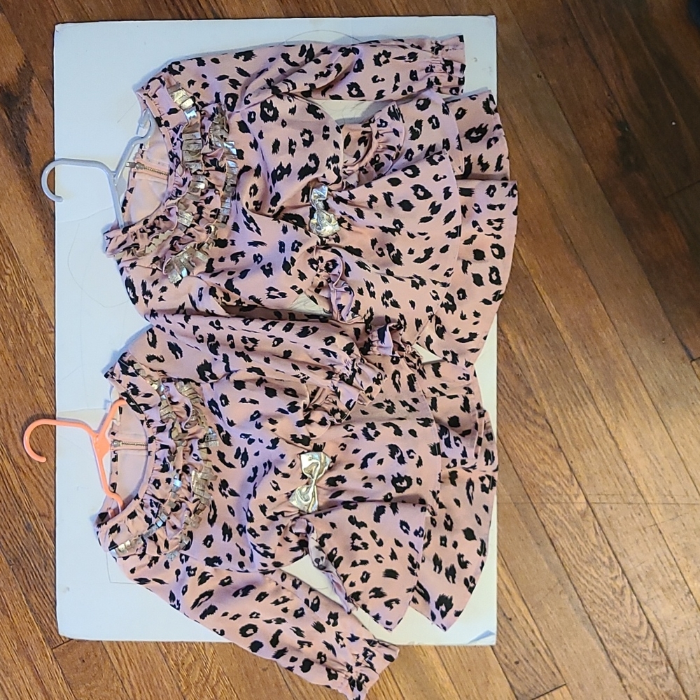 Toddler girls pink dress by Sara Sara